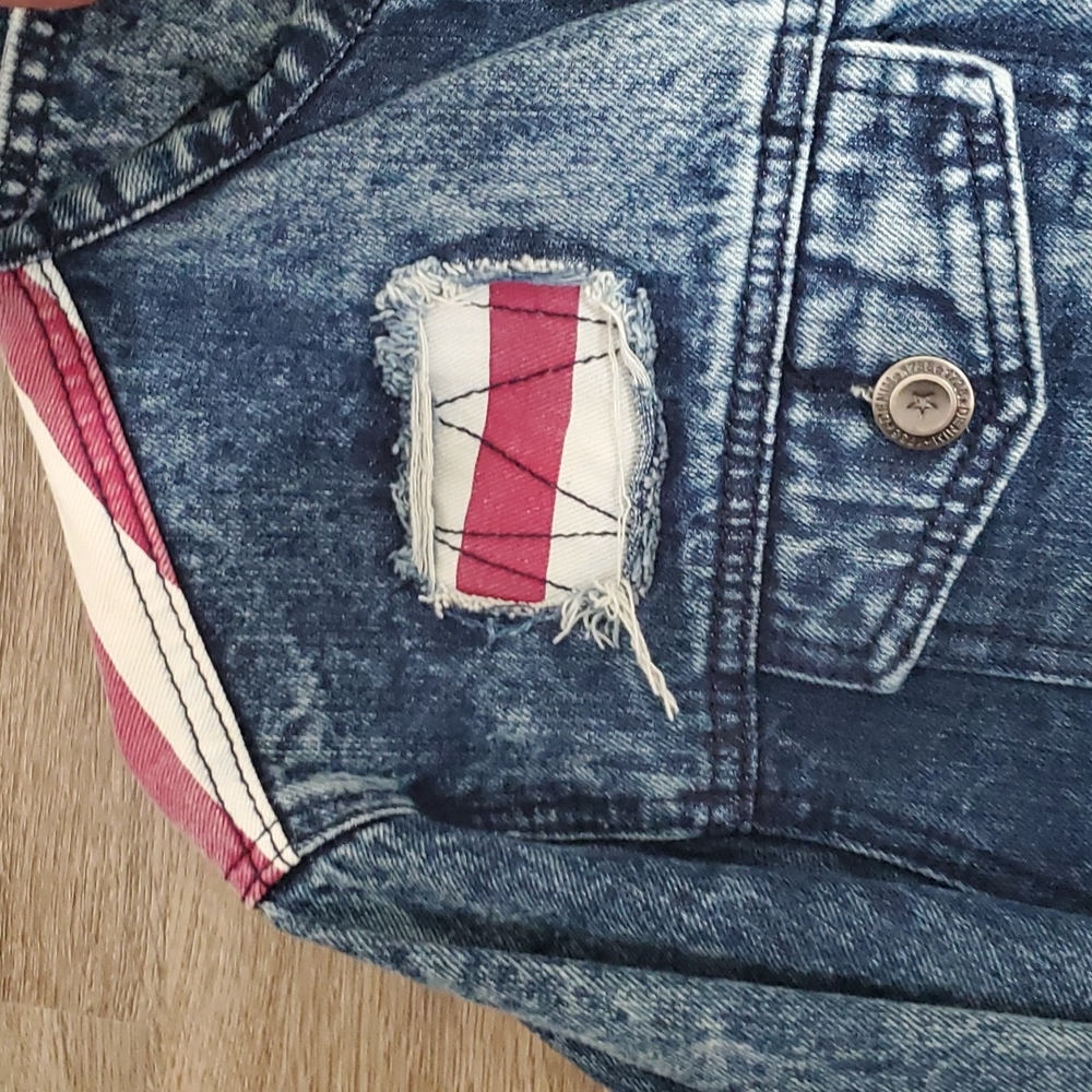 Men's Vintage Denim Jean Jacket - Picture 5 of 14